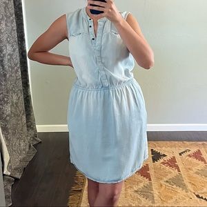 Merona Lyocell Lightwash Jean Dress